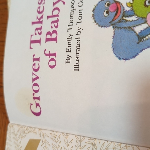 Little Golden Book Vintage Sesame Street Hardback Books Set of 4 - Picture 7 of 9